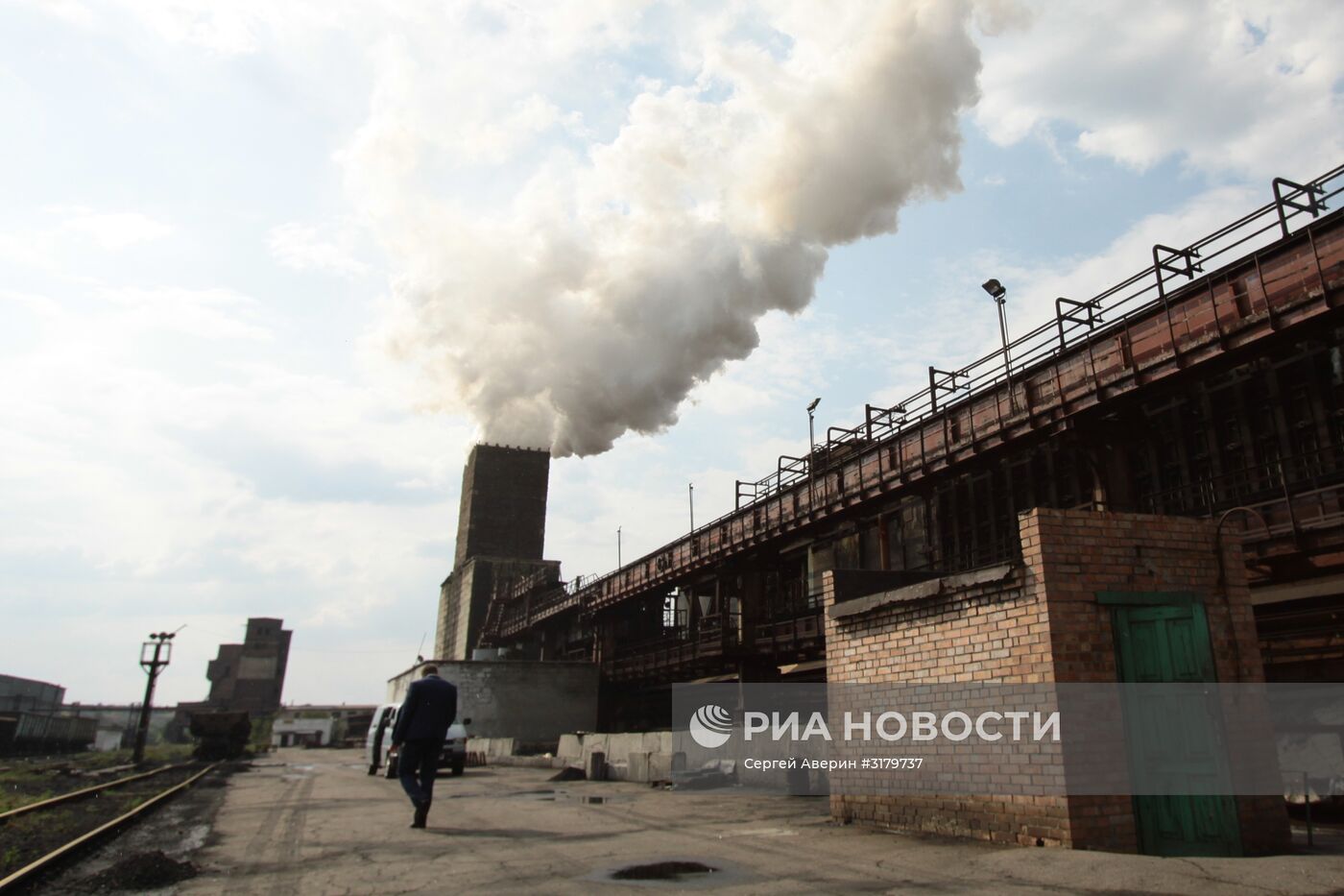 Ясиновский коксохимический завод в Макеевке Донецкой области