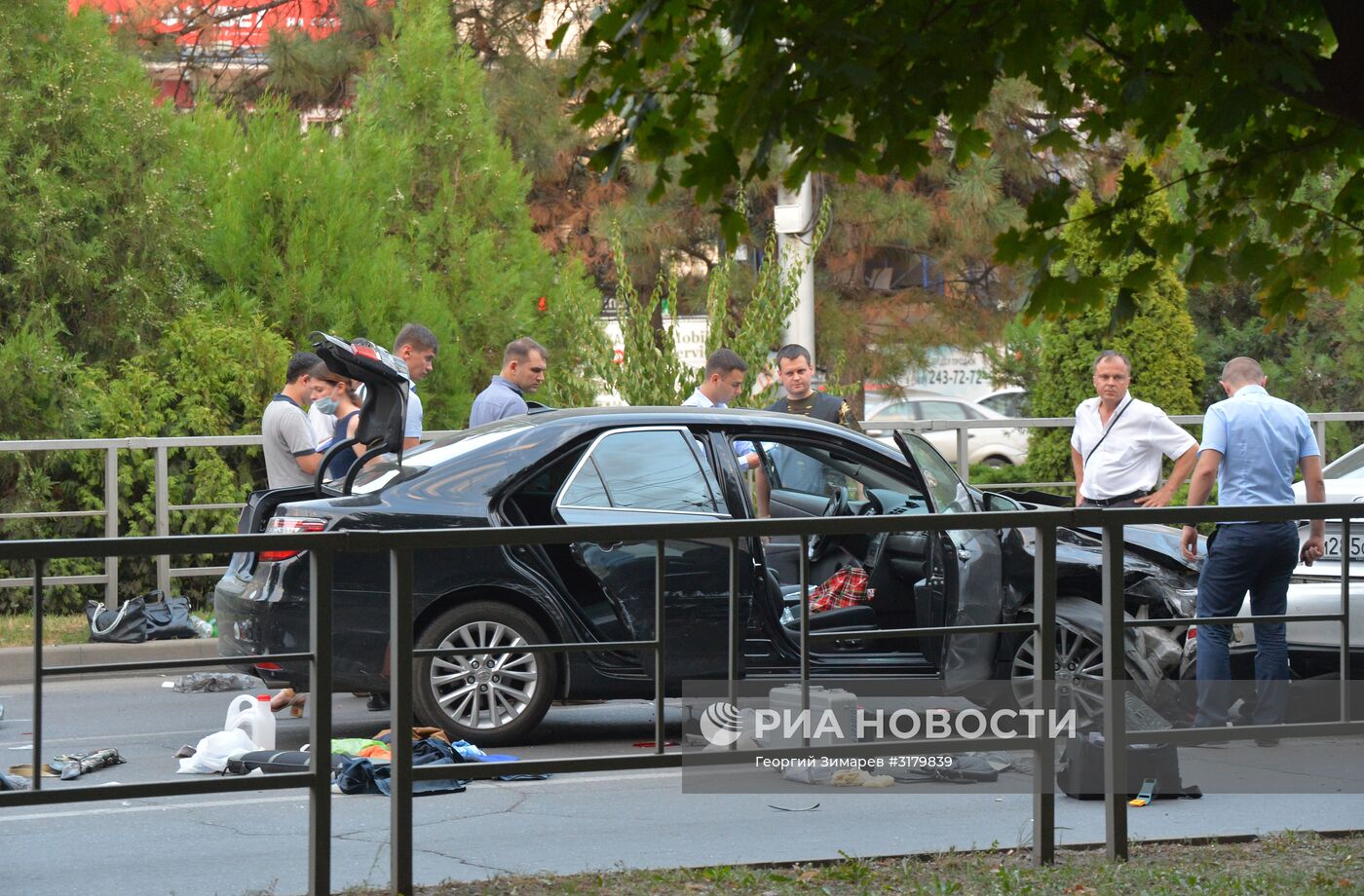 В Краснодаре совершено нападение на сотрудников ДПС