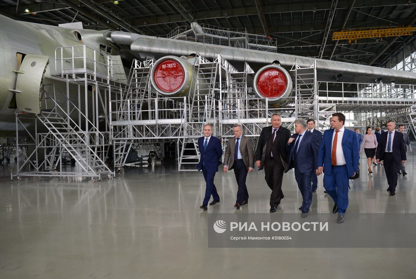 Рабочая поездка вице-премьера РФ Д. Рогозина в Новгородскую область