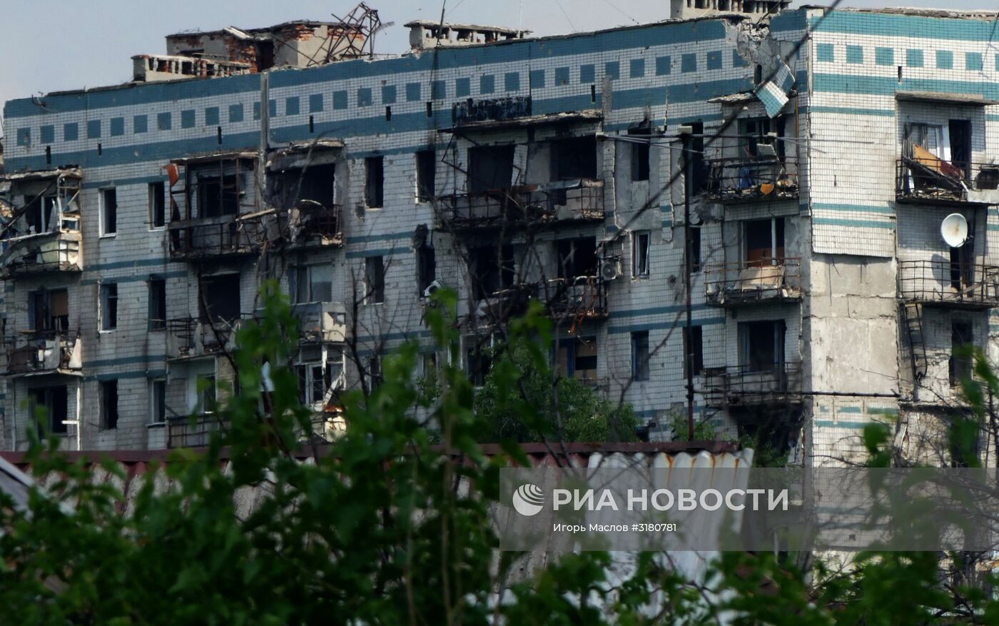 Реконструкция жилых зданий в Донецке