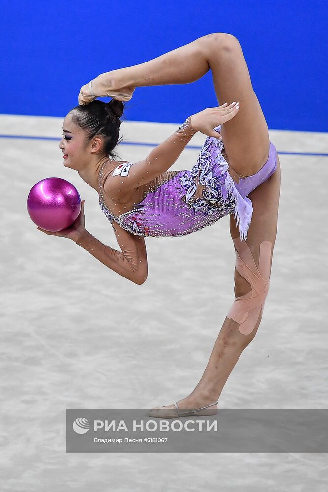Художественная гимнастика. Чемпионат мира. Первый день
