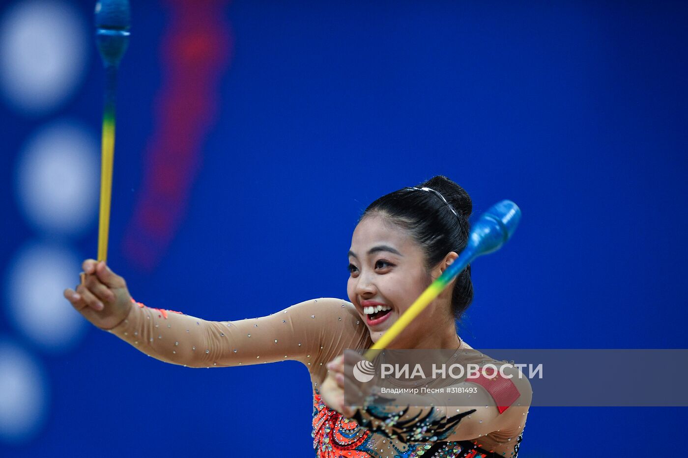 Художественная гимнастика. Чемпионат мира. Второй день