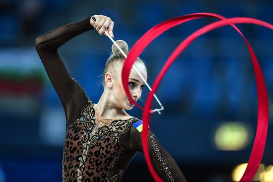 Художественная гимнастика. Чемпионат мира. Второй день