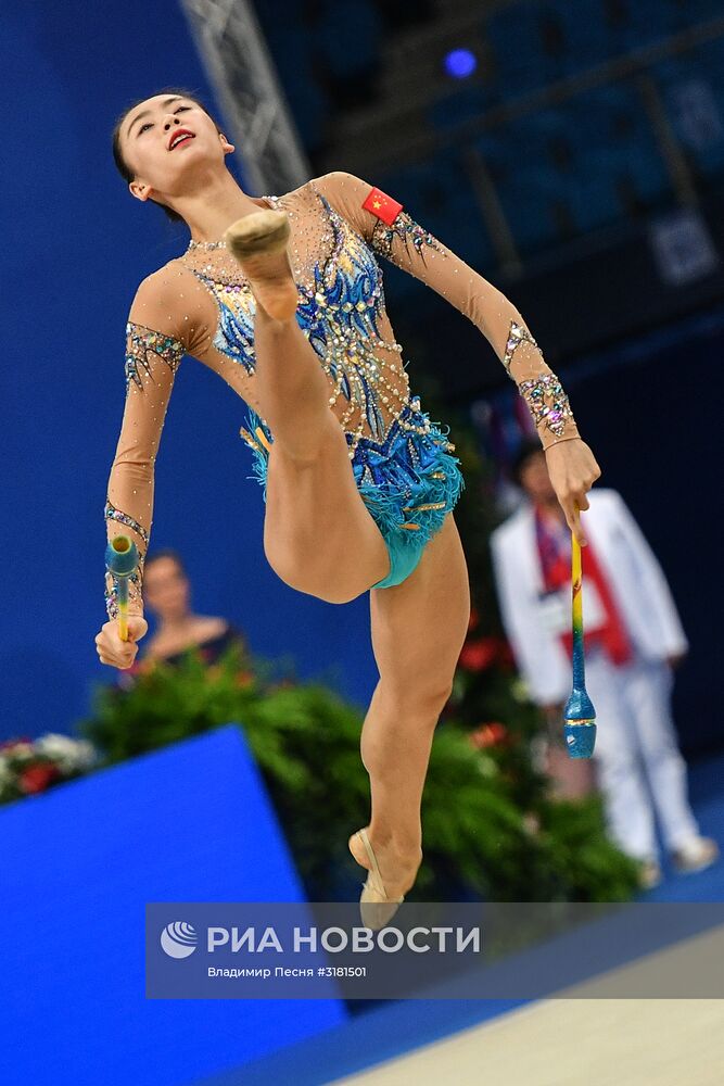 Художественная гимнастика. Чемпионат мира. Второй день