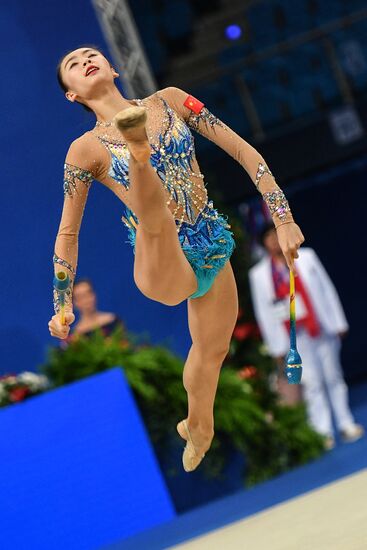 Художественная гимнастика. Чемпионат мира. Второй день