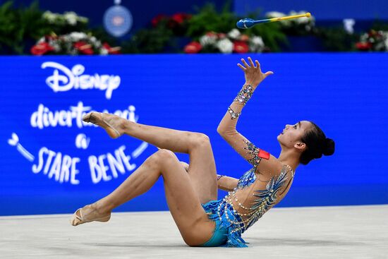 Художественная гимнастика. Чемпионат мира. Второй день