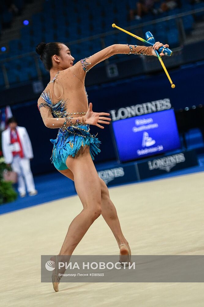 Художественная гимнастика. Чемпионат мира. Второй день