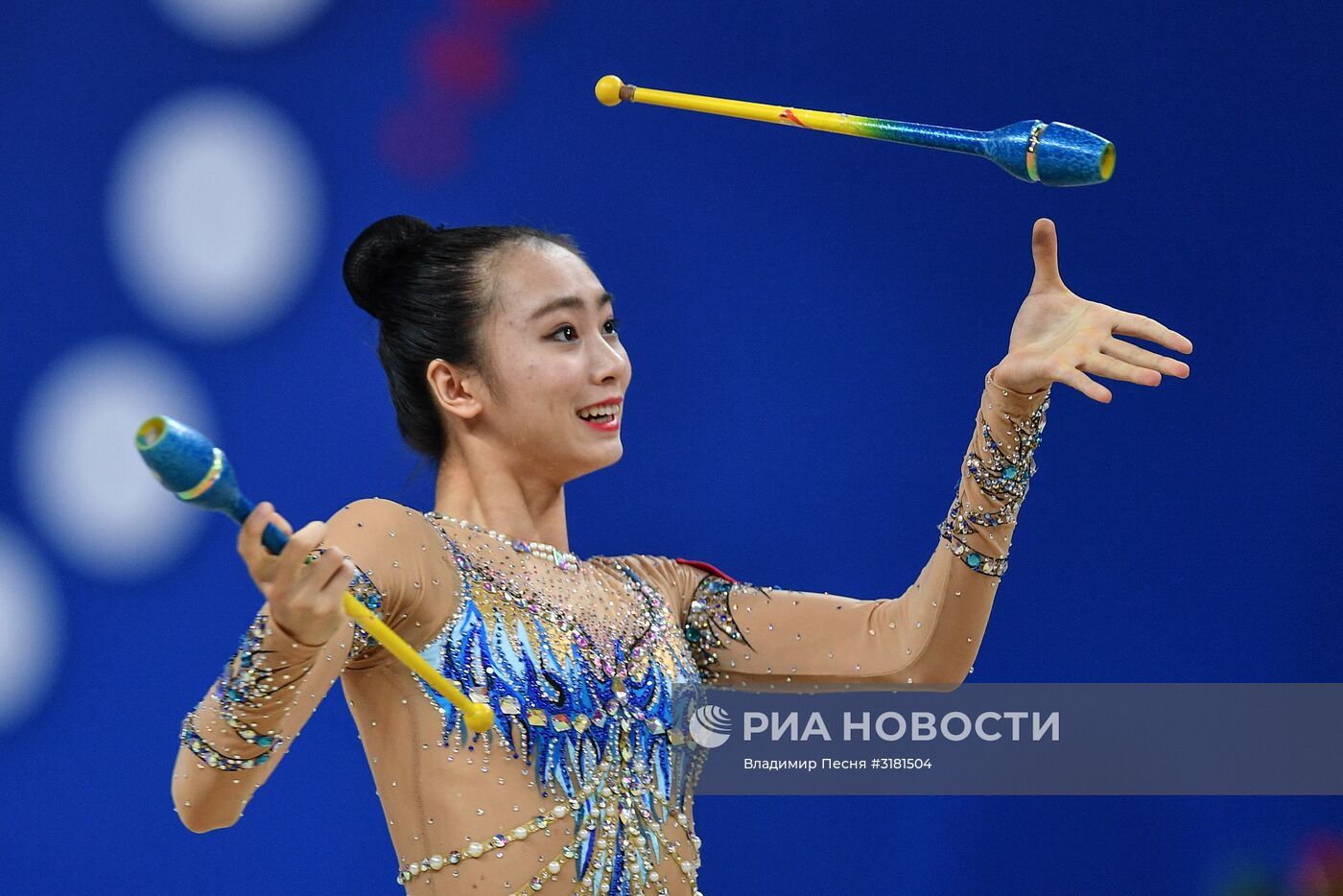 Художественная гимнастика. Чемпионат мира. Второй день