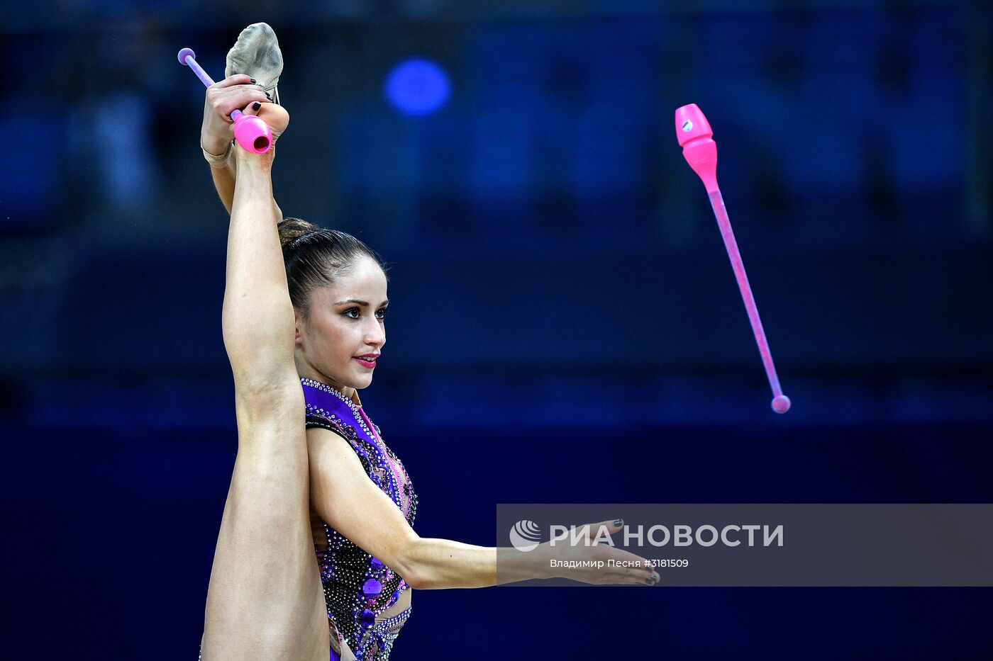 Художественная гимнастика. Чемпионат мира. Второй день