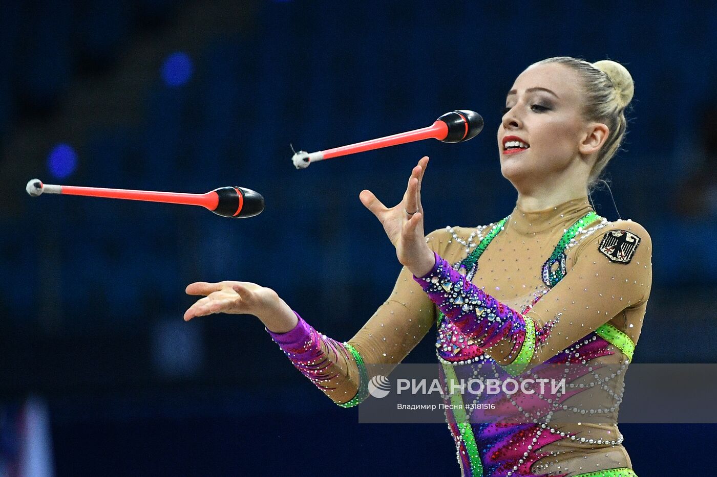 Художественная гимнастика. Чемпионат мира. Второй день