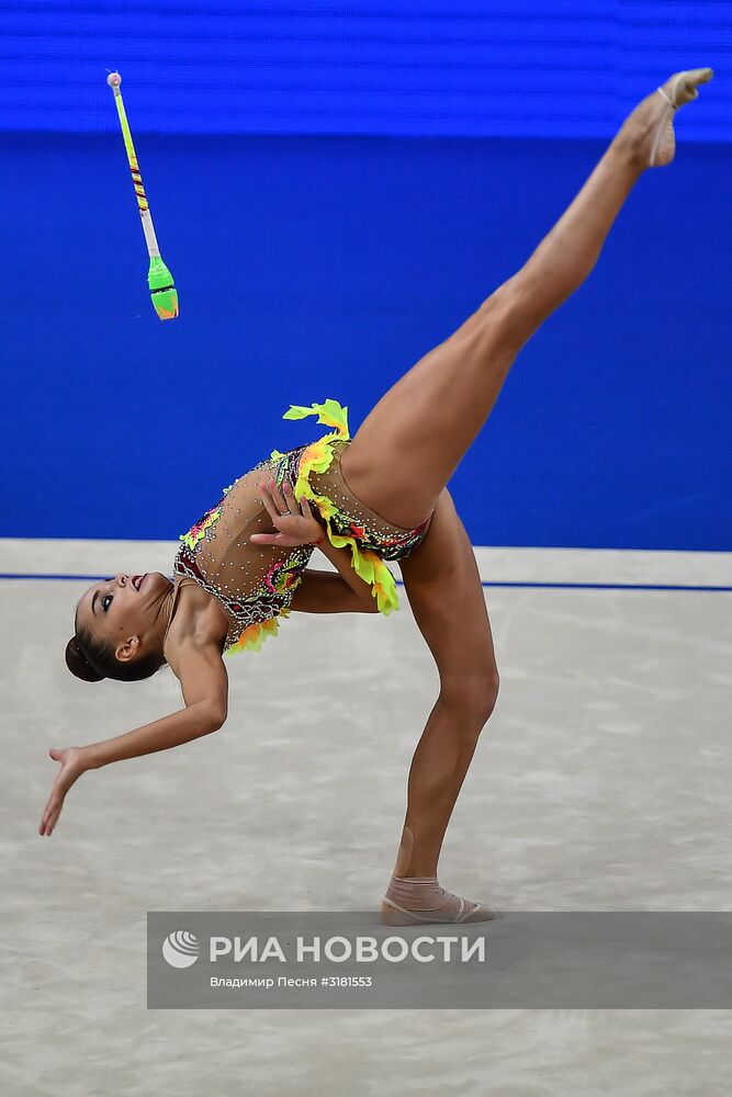 Художественная гимнастика. Чемпионат мира. Второй день