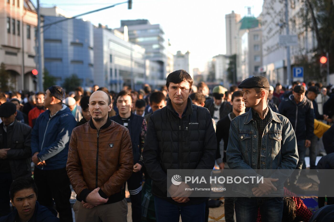 Празднование Курбан-Байрама в Москве