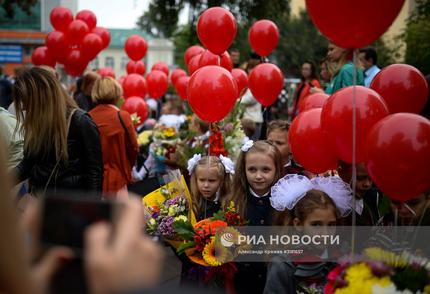 Начало учебного года в школах России