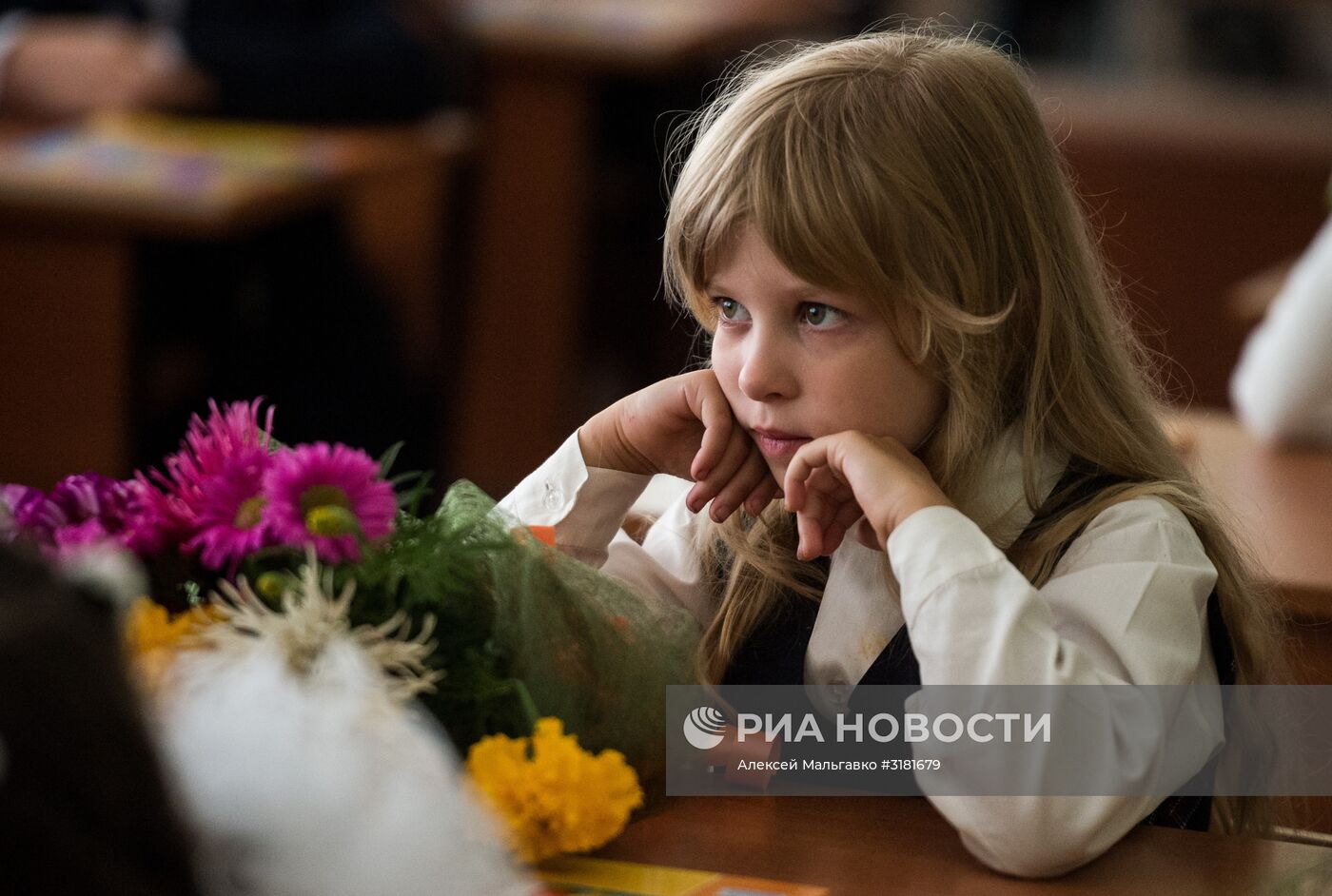 Начало учебного года в школах России