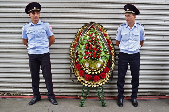 Траурные мероприятия в Беслане