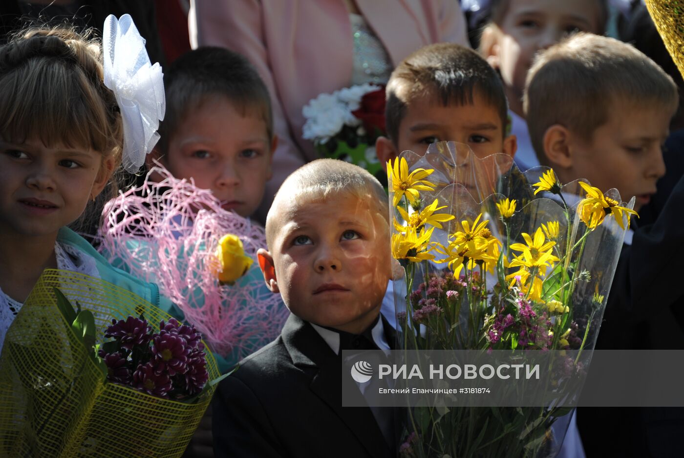 Начало учебного года в школах России