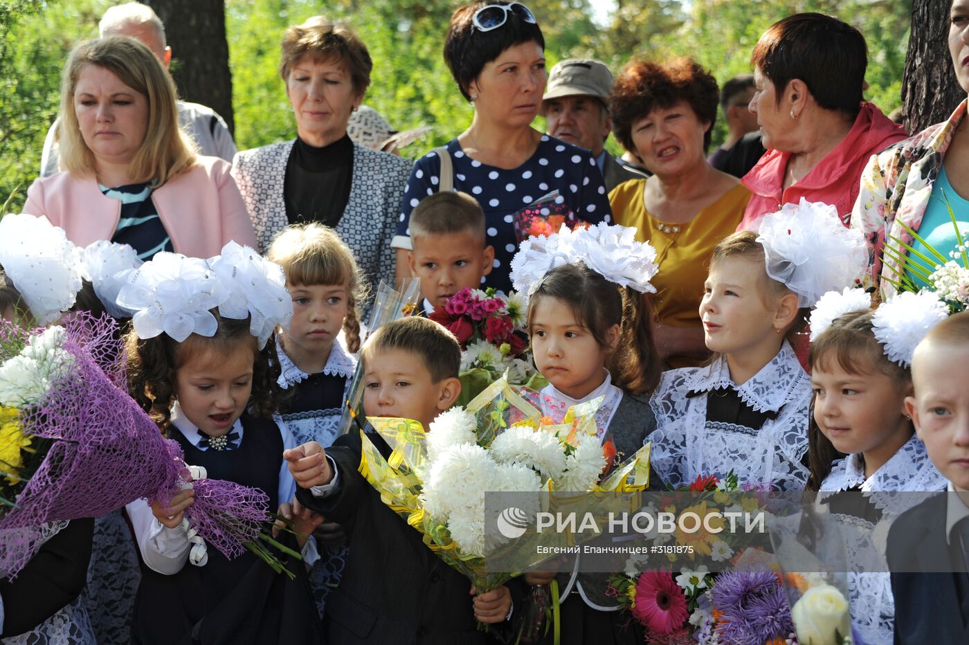 Начало учебного года в школах России