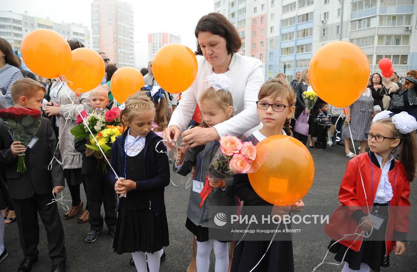 Начало учебного года в школах России