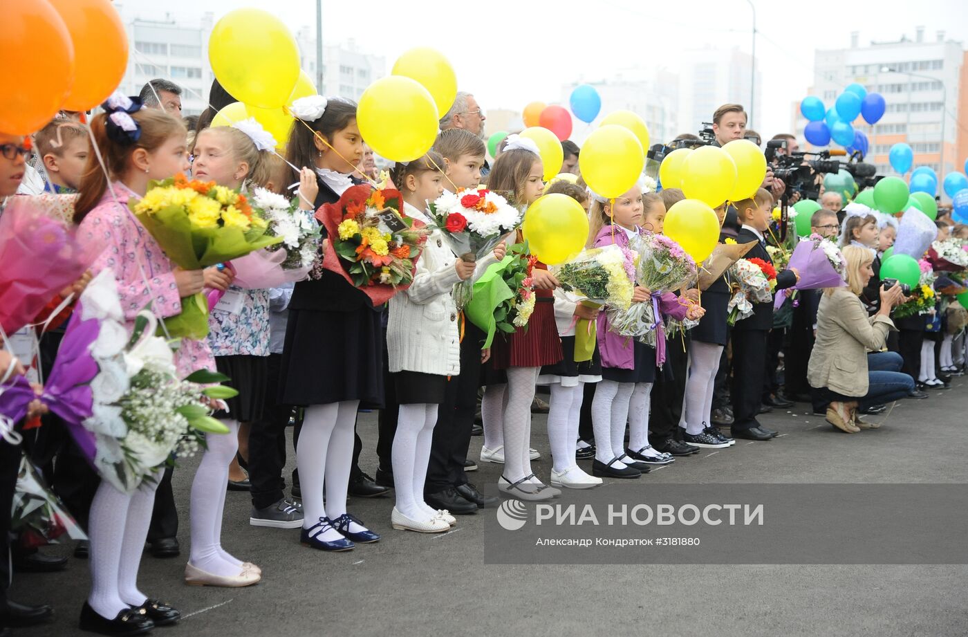 Начало учебного года в школах России