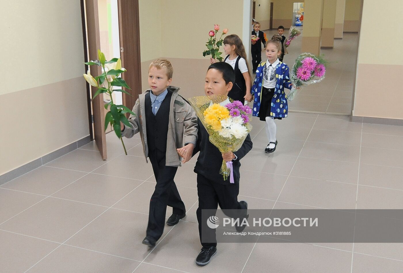 Начало учебного года в школах России