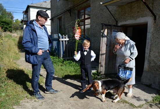 Начало учебного года в школах России