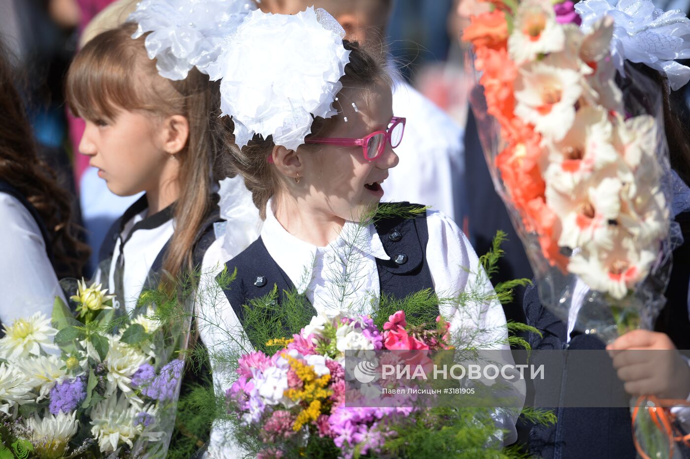 Начало учебного года в школах России