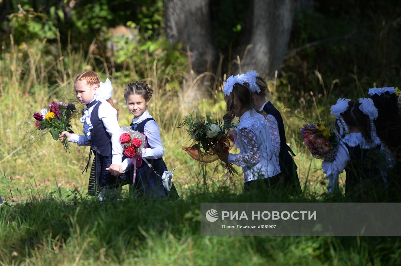 Начало учебного года в школах России