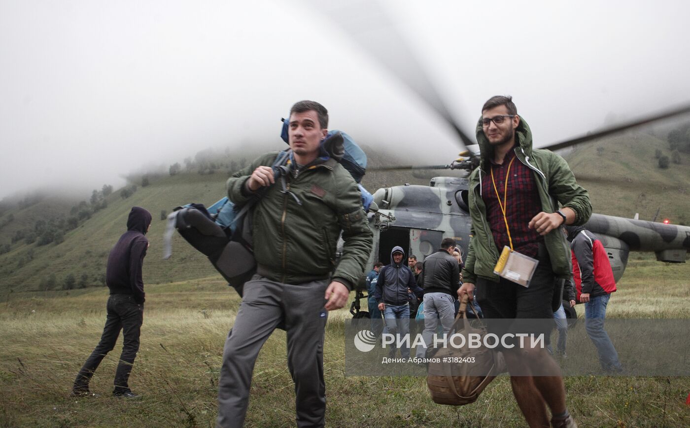 В Кабардино-Балкарии более 500 туристов заблокированы из-за схода селя