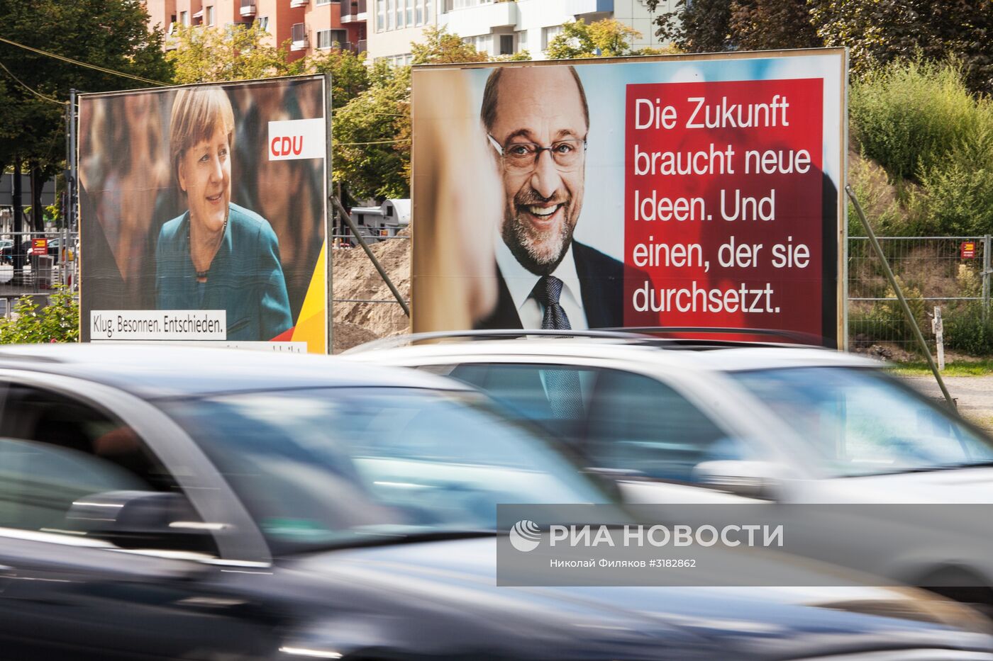 Предвыборная агитация в Германии