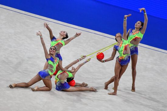 Художественная гимнастика. Чемпионат мира. Четвертый день