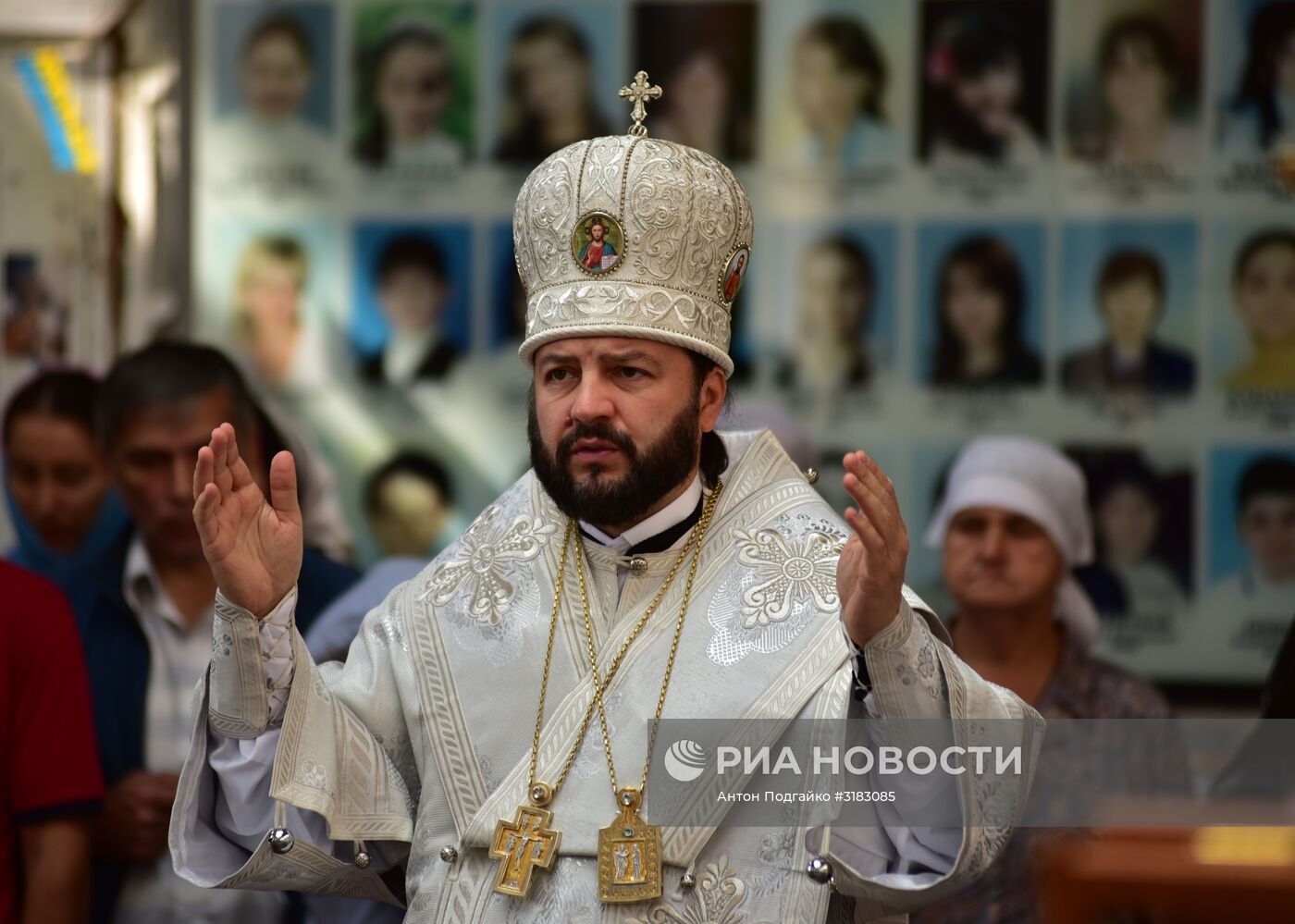 Траурные мероприятия в Беслане