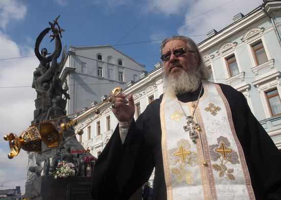 Акция памяти погибших в террористическом акте в Беслане