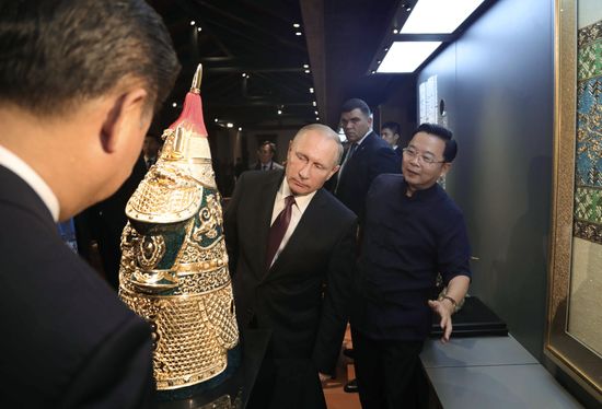 Визит президента РФ В. Путина в Китай