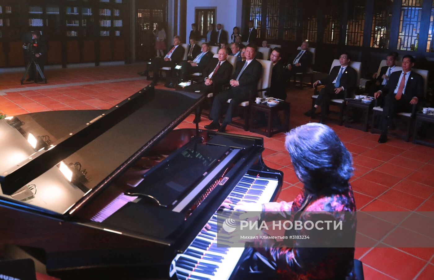 Визит президента РФ В. Путина в Китай