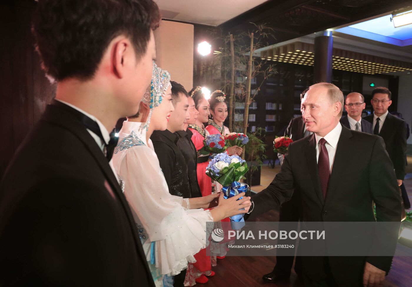 Визит президента РФ В. Путина в Китай