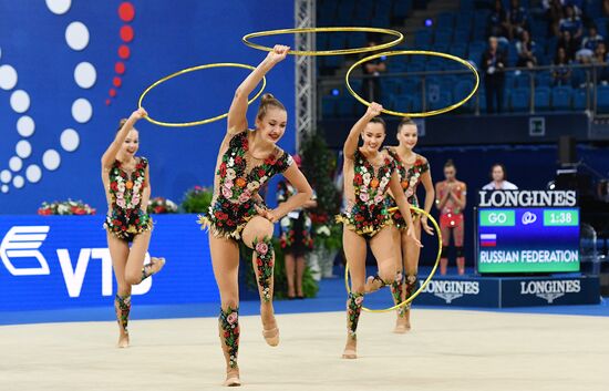 Художественная гимнастика. Чемпионат мира. Пятый день