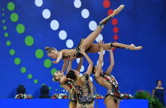 Художественная гимнастика. Чемпионат мира. Пятый день