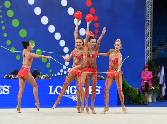 Художественная гимнастика. Чемпионат мира. Пятый день