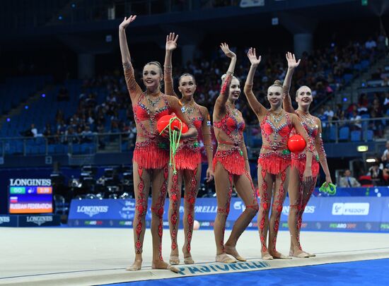 Художественная гимнастика. Чемпионат мира. Пятый день