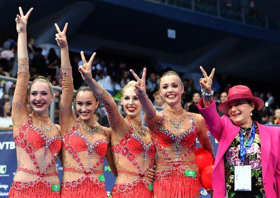 Художественная гимнастика. Чемпионат мира. Пятый день