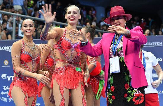 Художественная гимнастика. Чемпионат мира. Пятый день