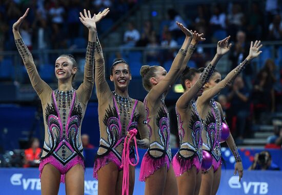 Художественная гимнастика. Чемпионат мира. Пятый день