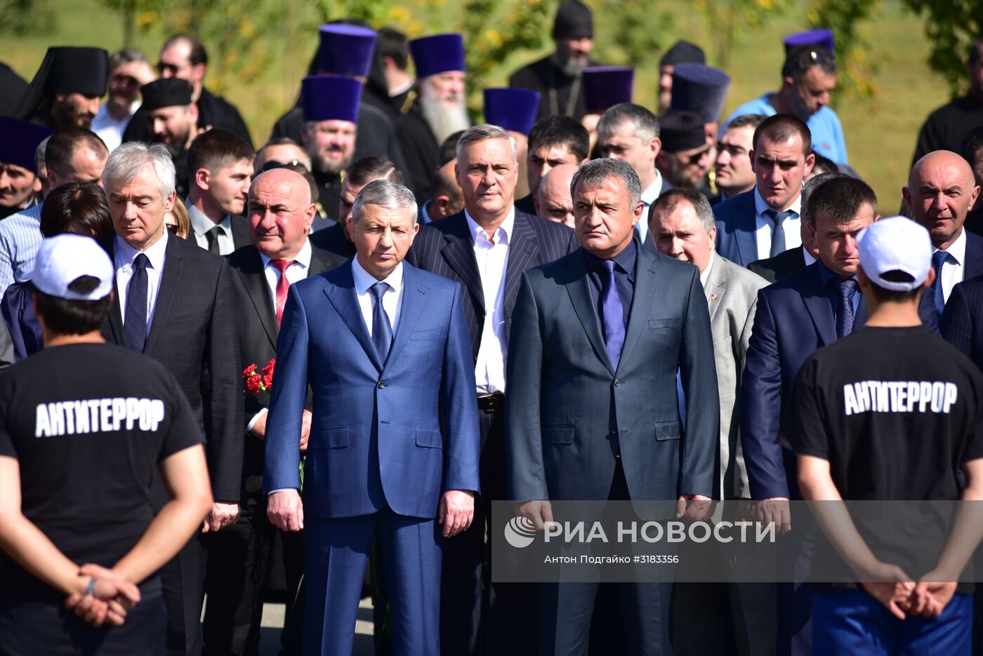 Траурные мероприятия в Беслане