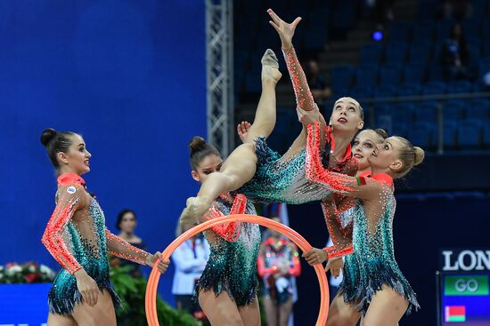 Художественная гимнастика. Чемпионат мира. Пятый день