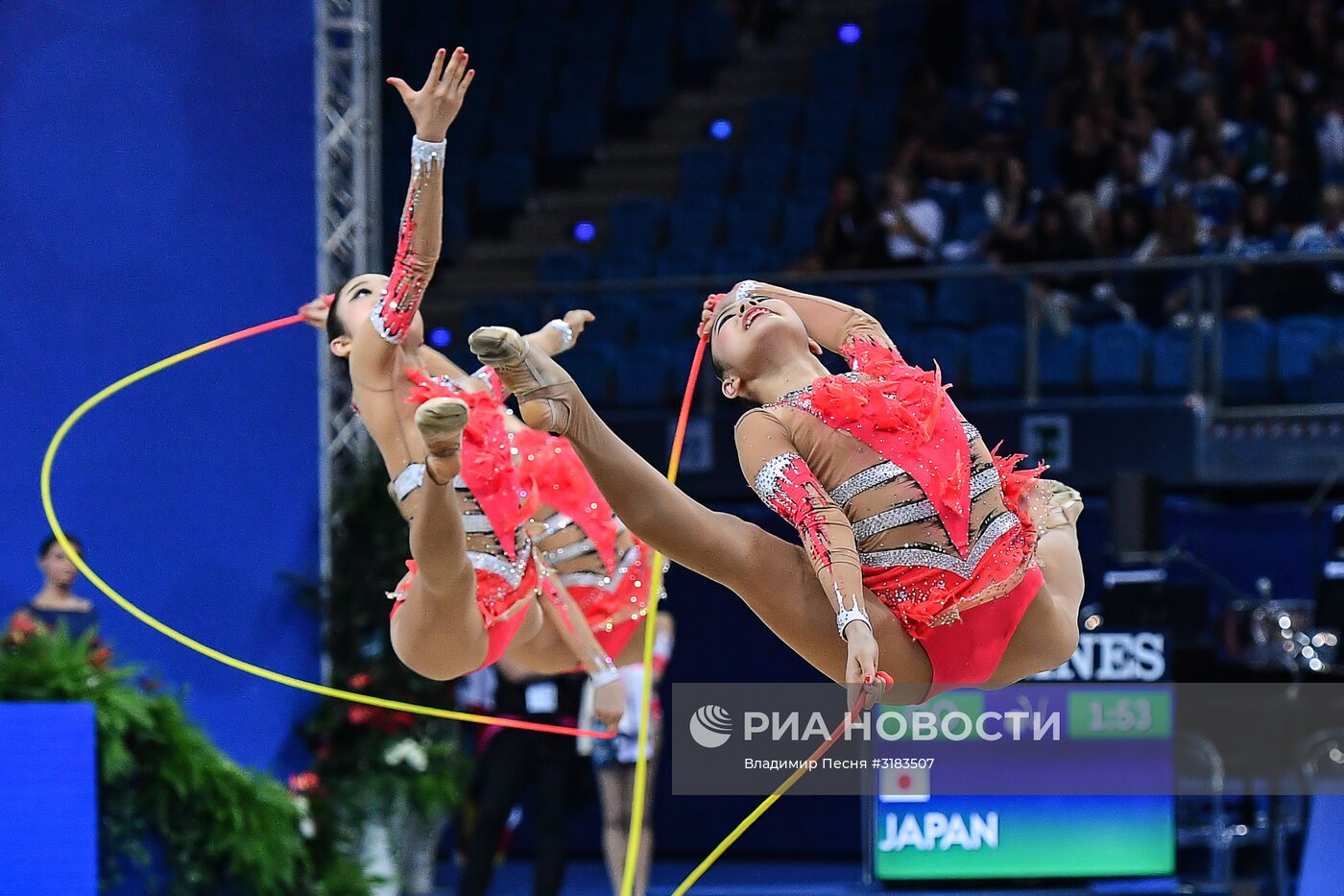 Художественная гимнастика. Чемпионат мира. Пятый день