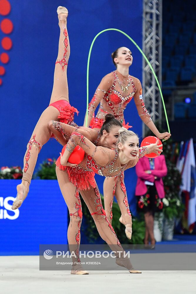 Художественная гимнастика. Чемпионат мира. Пятый день