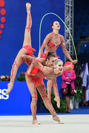 Художественная гимнастика. Чемпионат мира. Пятый день