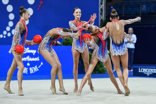 Художественная гимнастика. Чемпионат мира. Пятый день