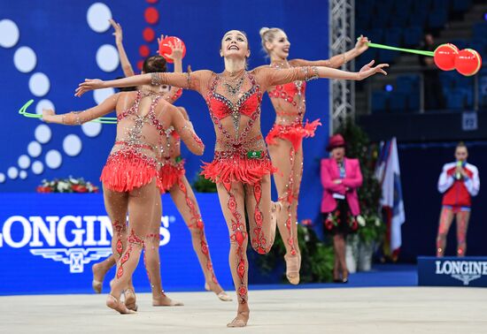 Художественная гимнастика. Чемпионат мира. Пятый день