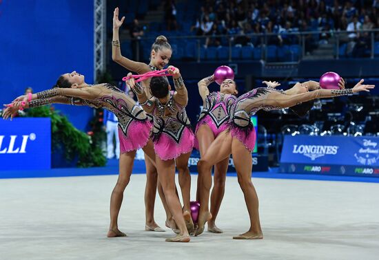 Художественная гимнастика. Чемпионат мира. Пятый день